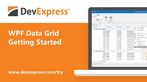 DevExpress WPF Tutorials